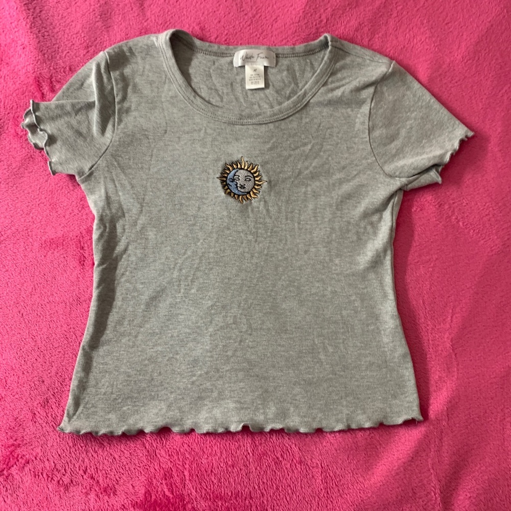 super cute moon and sun shirt